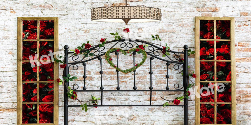 Kate Valentine's Day Backdrop Headboard Designed by Emetselch