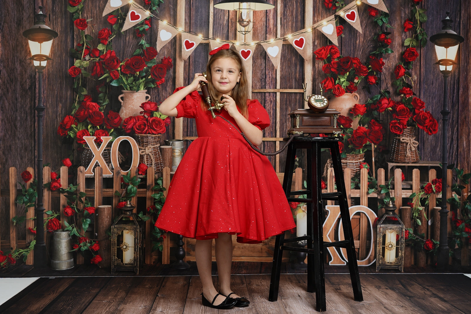 Kate Valentine's day Backdrop Rose Manor Board Designed by Emetselch - Kate Backdrop