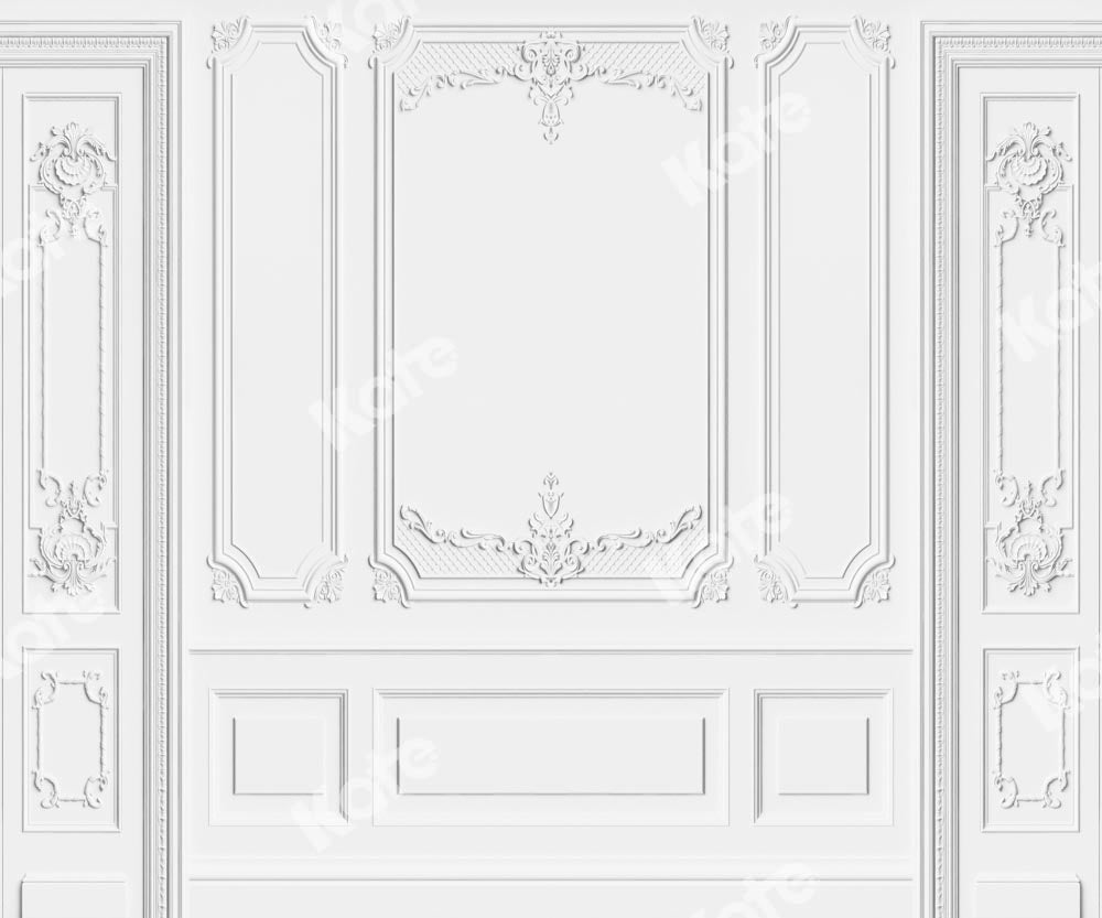 Kate White Wall Backdrop Designed by Chain Photography - Kate Backdrop