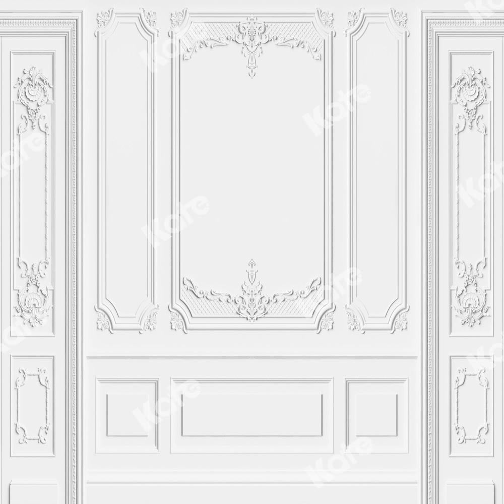 Kate White Wall Backdrop Designed by Chain Photography - Kate Backdrop