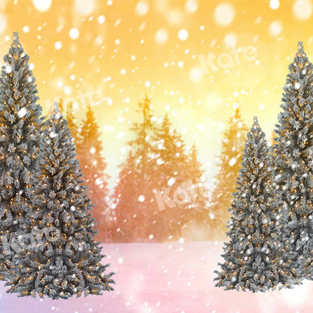 Kate Winter Snow Scene Backdrop Designed by Chain Photography