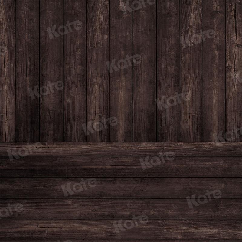 Kate Wood Grain Backdrop Plank Stitching for Photography