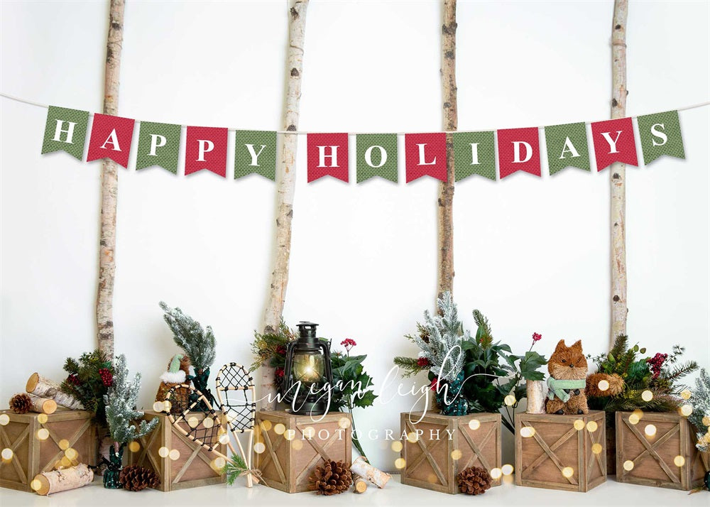 Kate Woodland Holiday Backdrop for Photography