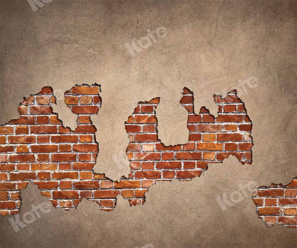 Kate Brick Wall Backdrop Abstract Texture Designed by Chain Photography - Kate Backdrop