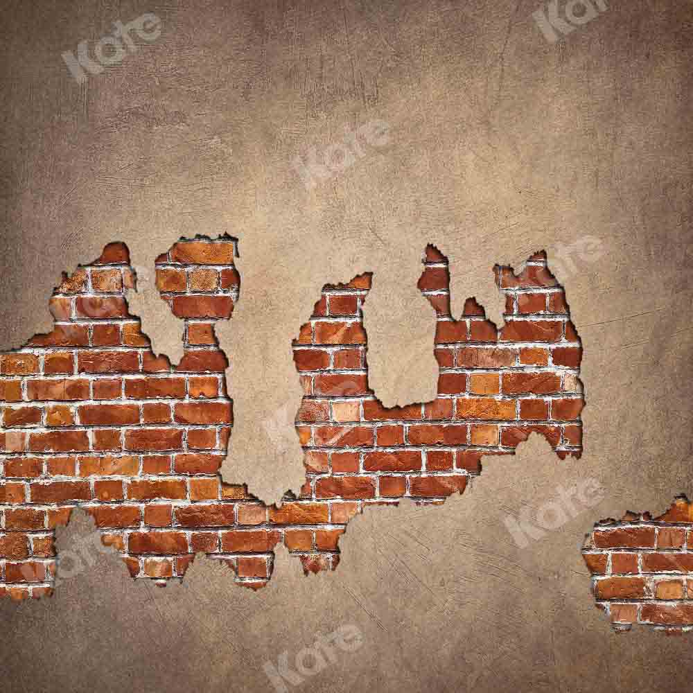 Kate Brick Wall Backdrop Abstract Texture Designed by Chain Photography - Kate Backdrop