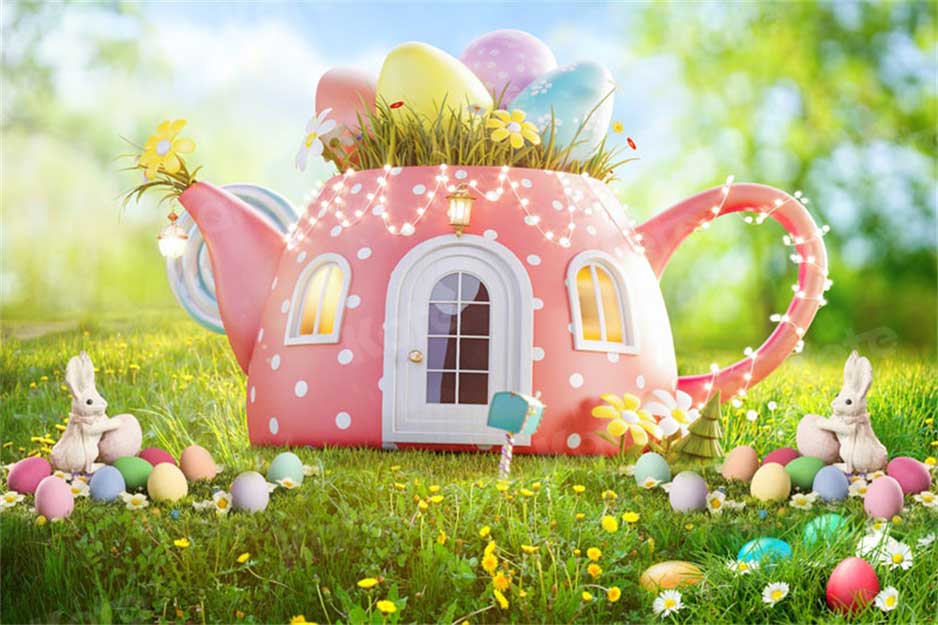 Kate Easter Spring Backdrop Egg for Photography - Kate Backdrop