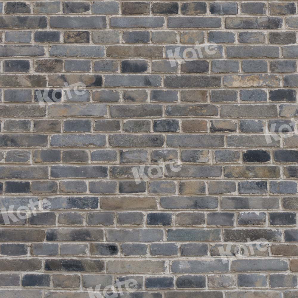 Kate Gray Brick Wall Backdrop Designed by Chain Photography - Kate Backdrop