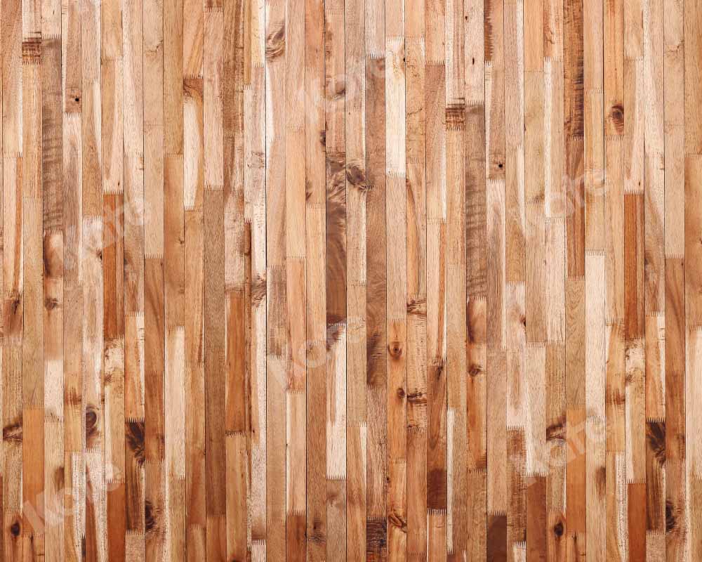 Kate Wood Grain Board Rubber Floor Mat Designed by Chain Photographer - Kate Backdrop