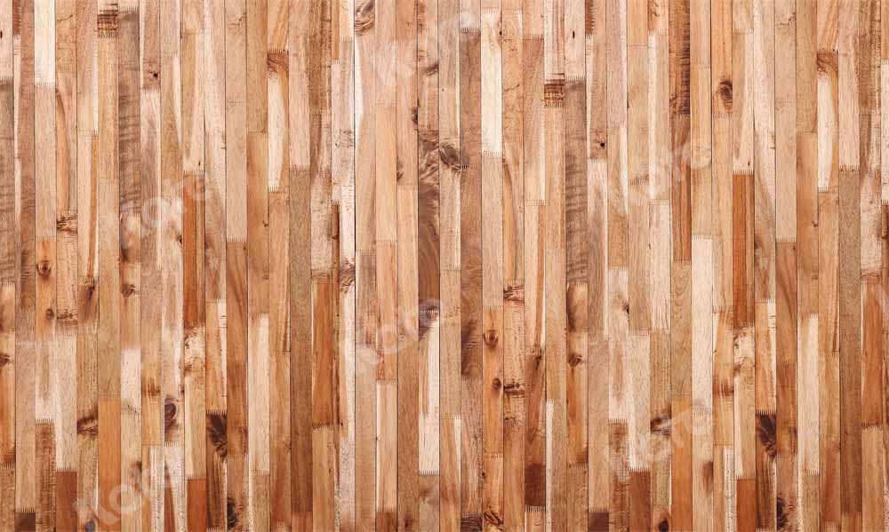 Kate Wood Grain Board Rubber Floor Mat Designed by Chain Photographer - Kate Backdrop