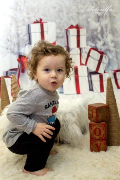 Kate Christmas Gift Snow Tree Backdrop - Katebackdrop