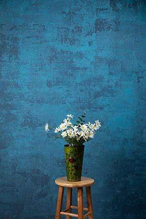 Katebackdrop£ºKate Hand Painted Canvas Denim Blue Spray Painted Backdrops