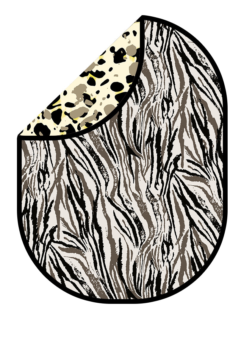 Sfondo Pieghevole per Fotografia con Spots/Stripes Astratti 5X6.5ft(1.5x2m)