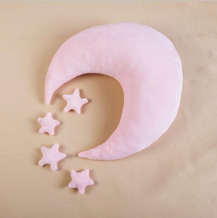 Posing Pillows Baby Star and Moon Pillow Newborn Photo Props - Kate Backdrop