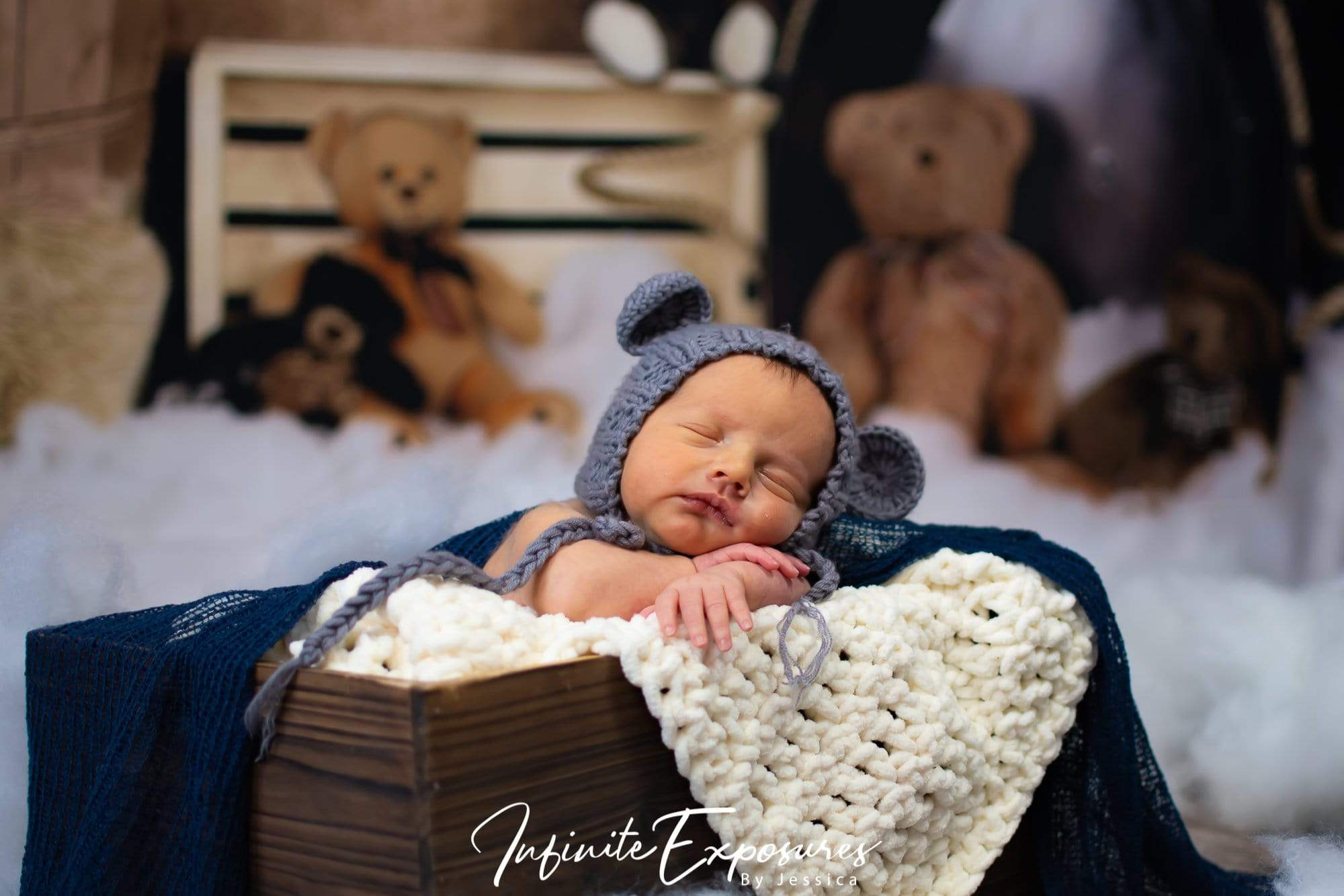 Katebackdrop£ºKate Teddies in Dreamland Backdrop for Photography Designed by Amanda Moffatt