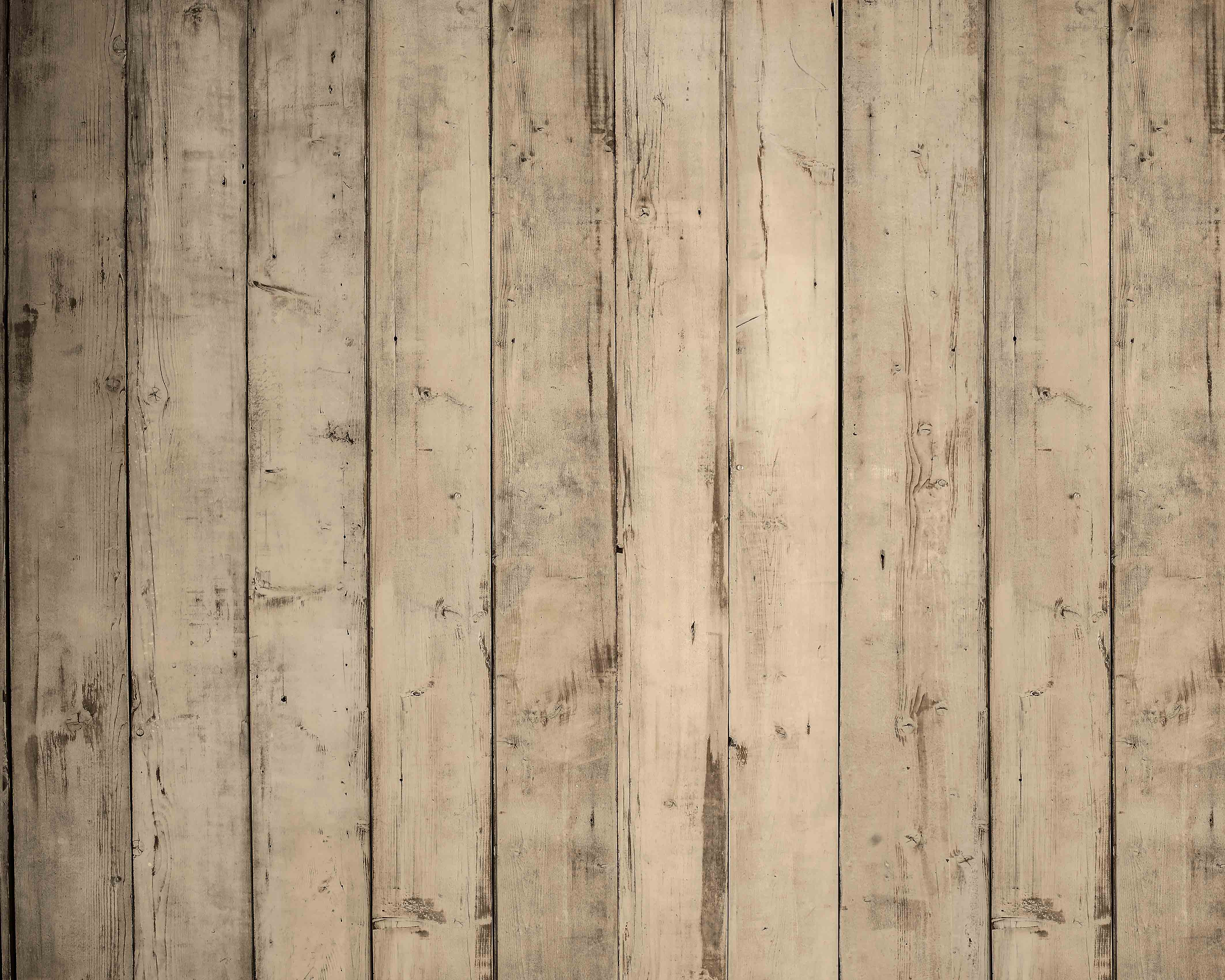 Kate Old Vintage Wood Planks Rubber Floor Mat Designed by Uta Mueller Photography