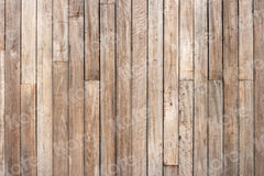 Kate Light Brown Wood Rubber Floor Mat