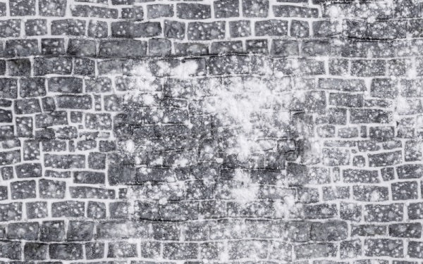 Kate Gray Snow Cobblestone Ground Floor Mat for Photography designed by Mini MakeBelieve