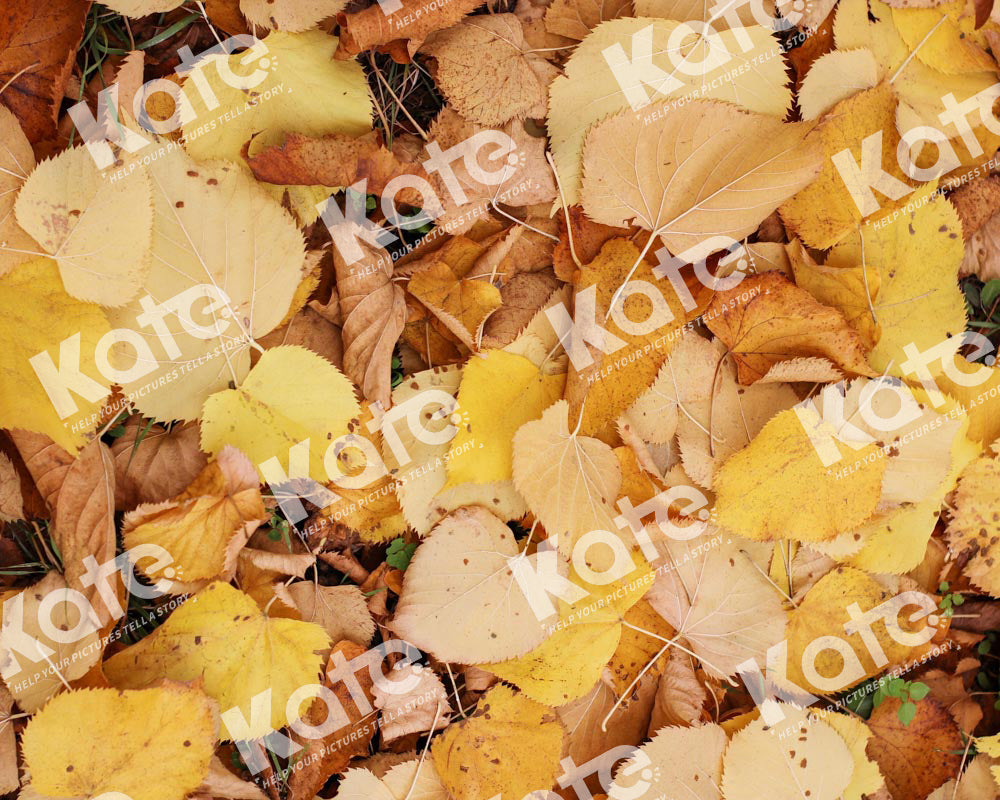 Kate Fallen Leaves Rubber Floor Mat