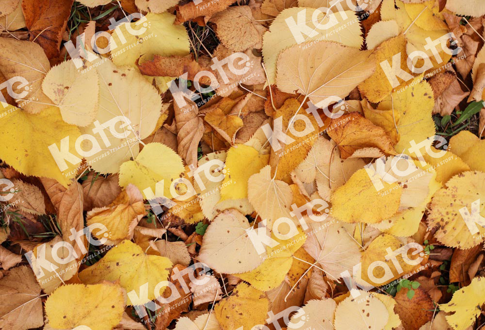 Kate Fallen Leaves Rubber Floor Mat