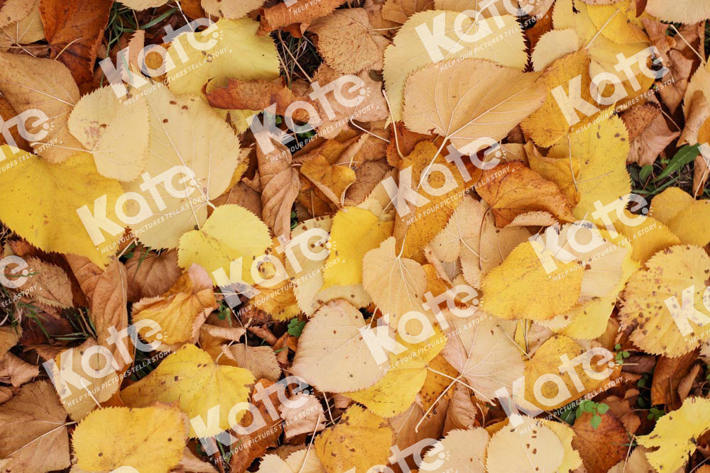 Kate Fallen Leaves Rubber Floor Mat