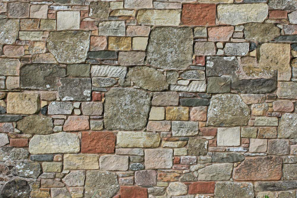 Kleurrijk stenen rubberen vloermat