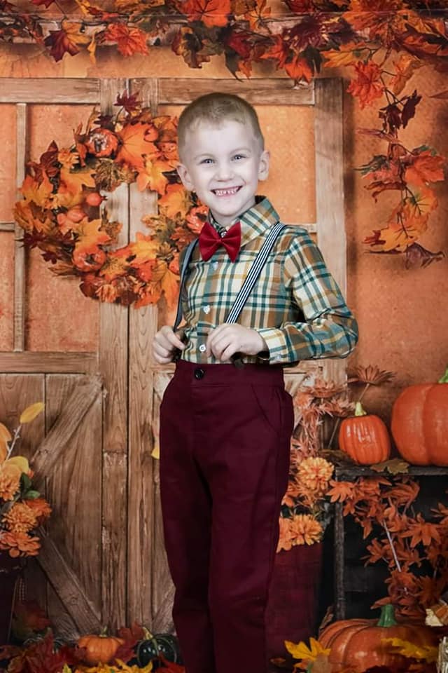 Kate Autumn Thanksgiving Pumpkin Backdrop Designed by Jia Chan Photography - Kate Backdrop