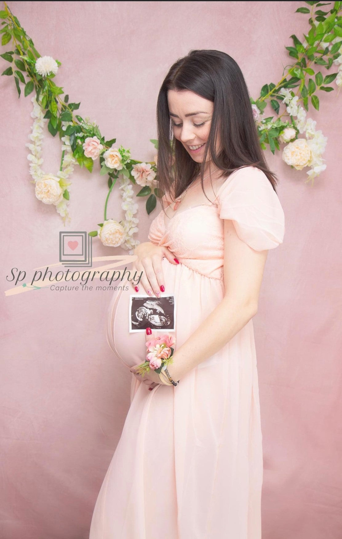 Kate Fine Art Pink Tones Abstract Texture Backdrop designed by Veronika Gant - Kate Backdrop