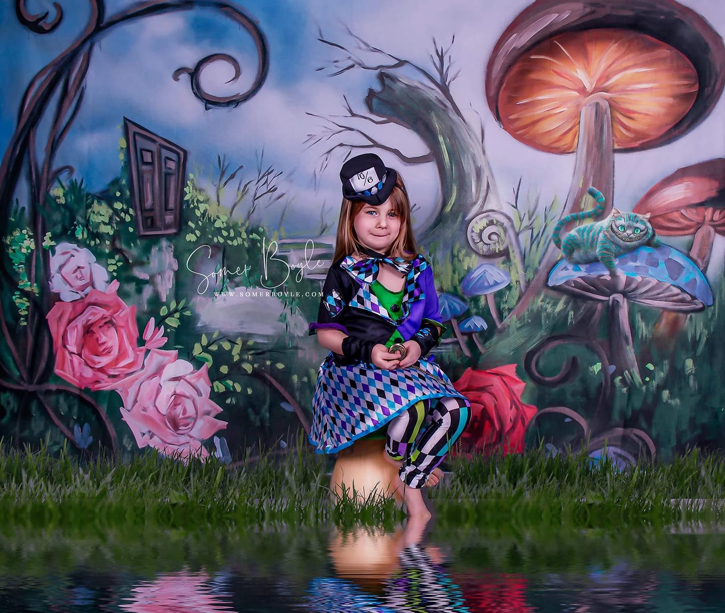 Kate Castle Wonderland Backdrop for Photography Designed by JFCC - Kate Backdrop