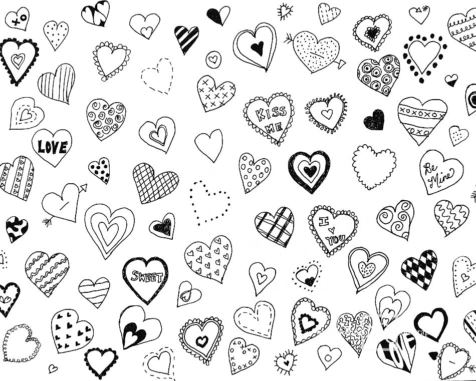 Kate Valentine's Doodles Backdrop Designed By Mandy Ringe Photography - Kate Backdrop