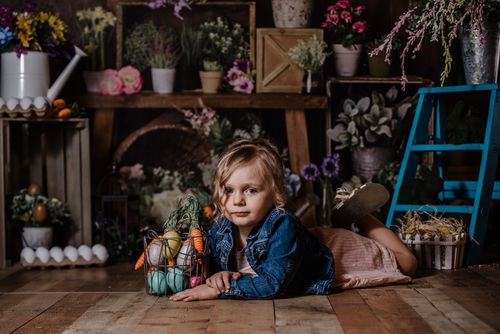 Kate Spring Flower Crates Backdrop Designed By Mandy Ringe Photography - Kate Backdrop