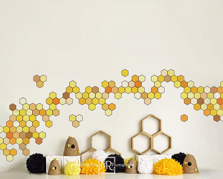 Kate Children Happy Bee Day Backdrop Designed By Mandy Ringe Photography