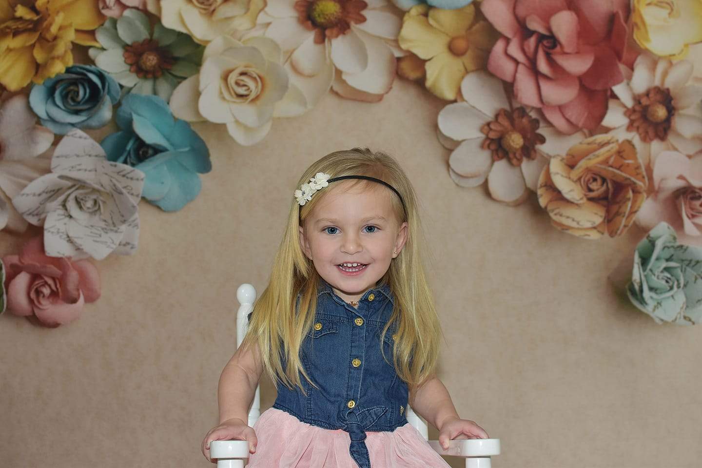 Kate 3D Wall flowers backdrop for Photography Designed by Melissa King - Kate Backdrop