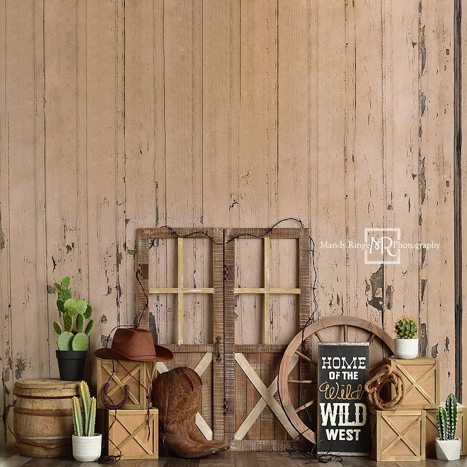 Kate Wild West Birthday Backdrop Designed by Mandy Ringe Photography - Kate Backdrop