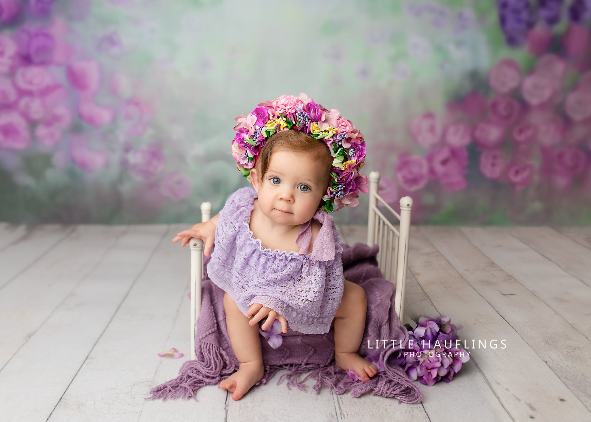 Kate Fine Art Blurry Florals Bush Backdrop for Photography - Kate Backdrop