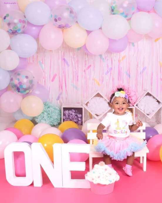 Kate Cake Smash Sprinkles Birthday Children Backdrop for Photography Designed by Lisa B - Kate Backdrop