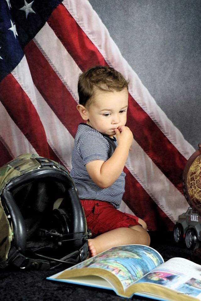 Katebackdrop閹枫垺缍朘ate American Independence Day with Blackchalk Backdrop for Photography