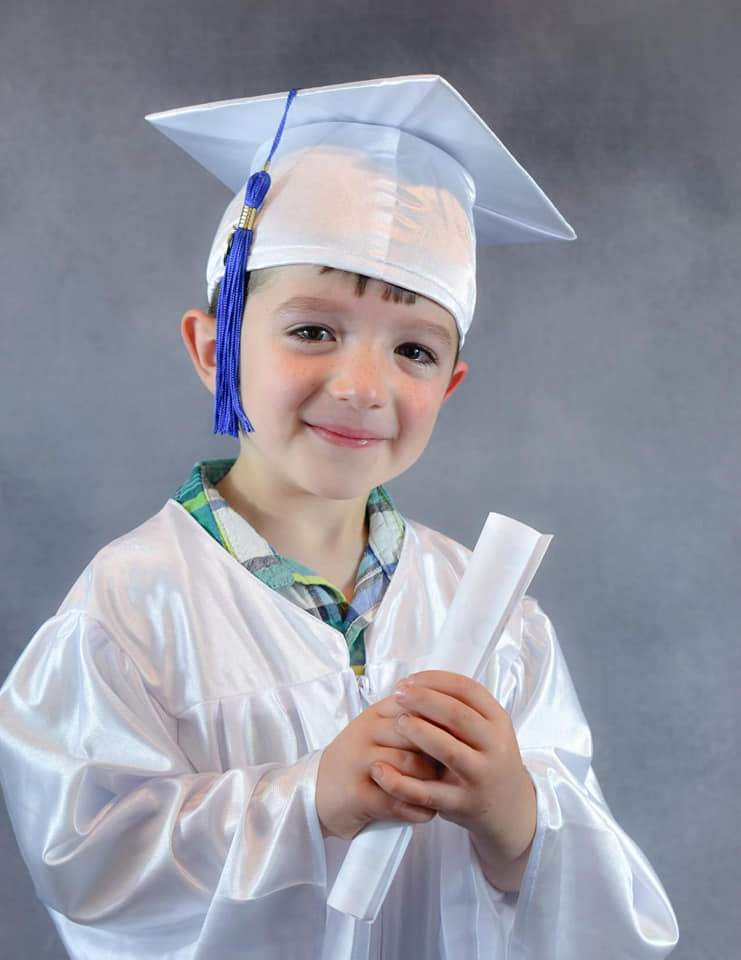 Katebackdrop鎷㈡綖Kate Gray Light Blue Abstract Texture Senior Portrait Backdrop