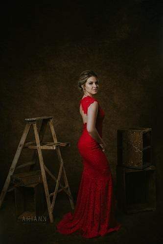 Katebackdrop鎷㈡綖Kate Old Master Abstract Texture Dark Brown Backdrop for Photography