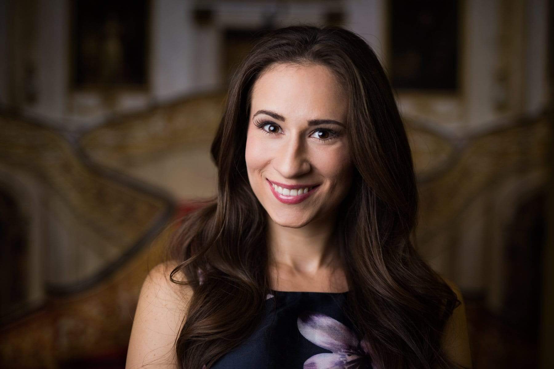 Kate Red Carpet Golden Wedding European Interior Backdrop - Katebackdrop