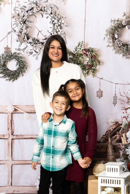 Kate Christmas Rustic Winter Backdrop Designed by Mandy Ringe Photography - Kate Backdrop