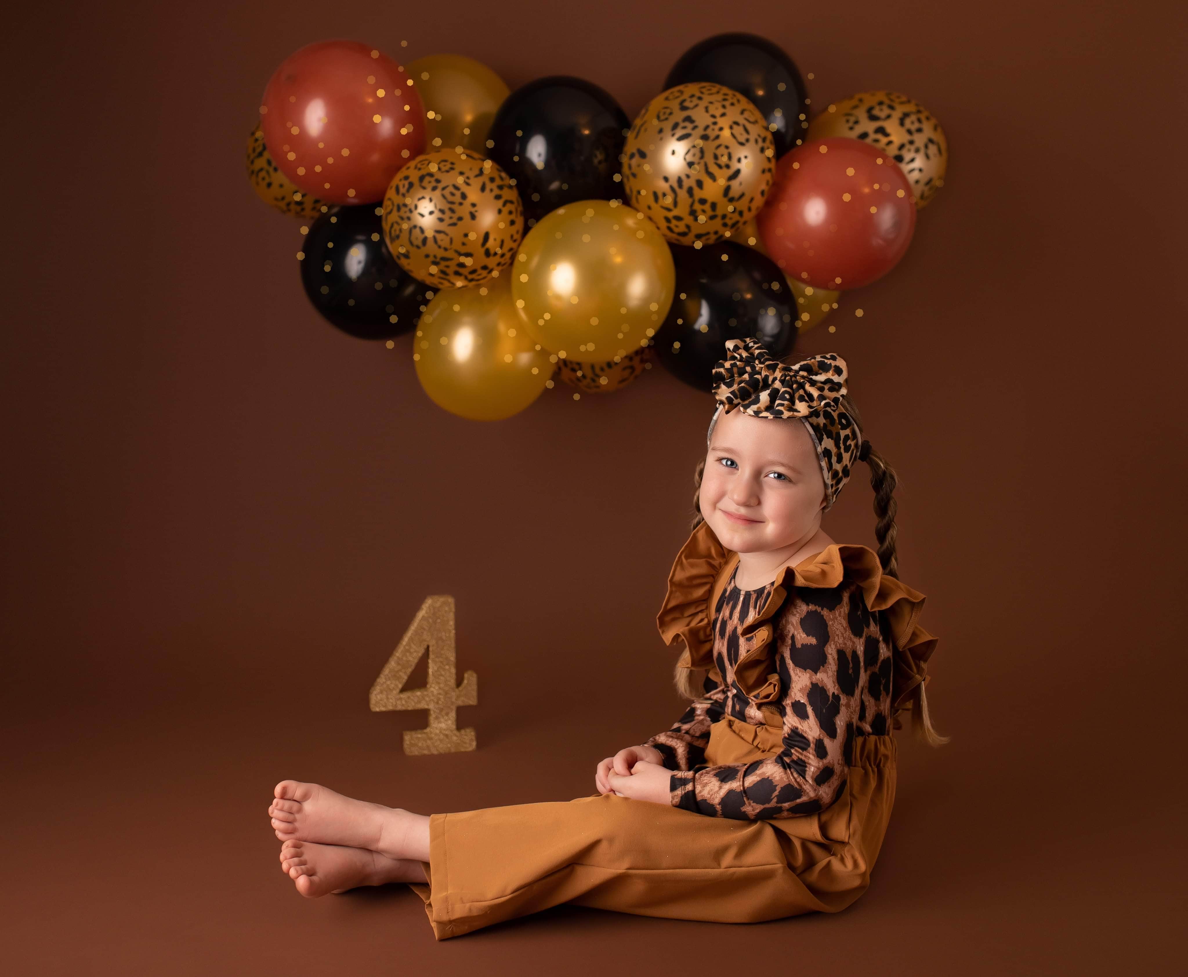 Kate Cake Smash Brithday Balloons Backdrop Designed By Leila Hale - Kate Backdrop