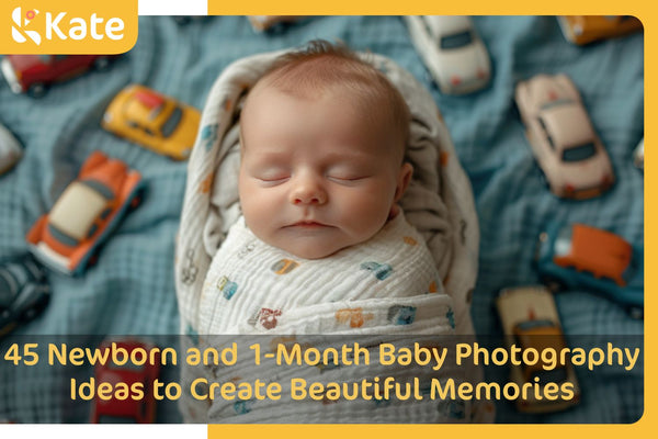 45 Idee per Servizi Fotografici di Neonati e Bambini di 1 Mese per Creare Bellissimi Ricordi Designed by Kate
