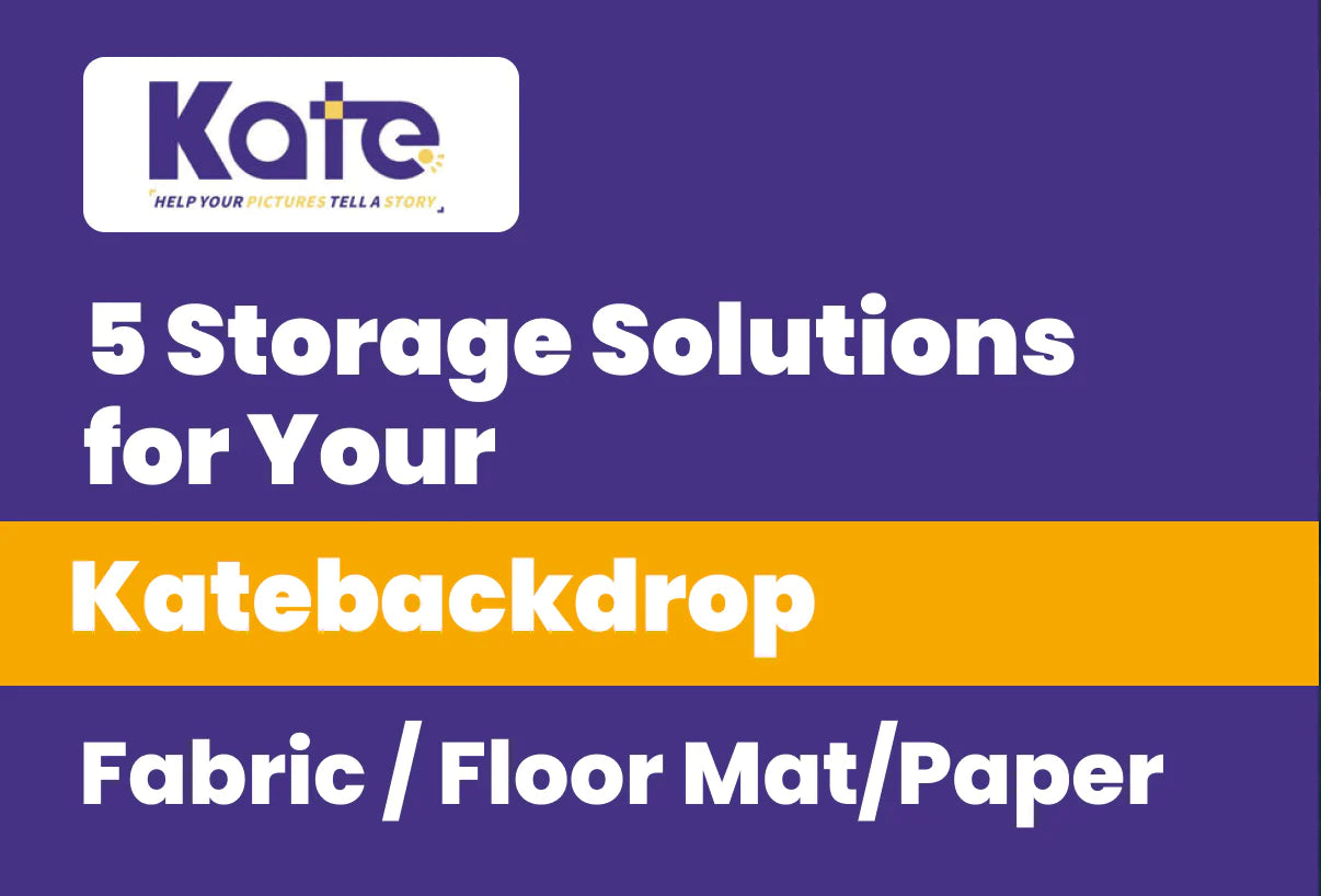 5 Solutions to Store Your Katebackdrops Fabric/Floor Mat/Paper