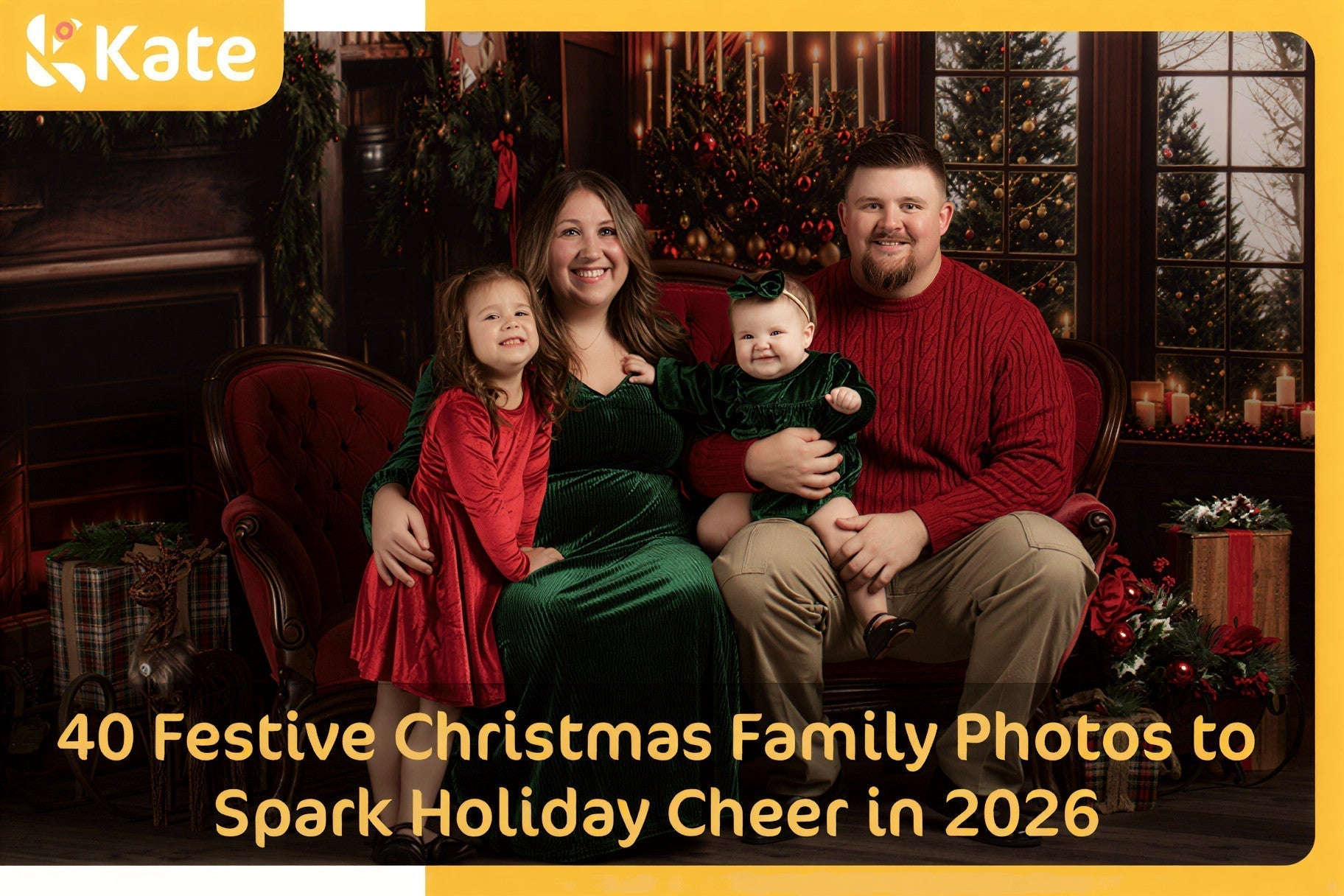 Festive Christmas Family Photos