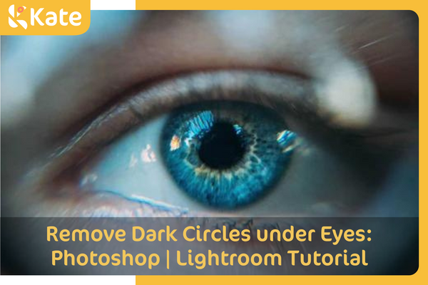 Remove Dark Circles under Eyes: Photoshop | Lightroom Tutorial