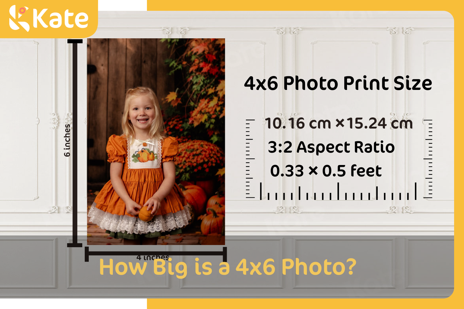 How Big is a 4x6 Photo?