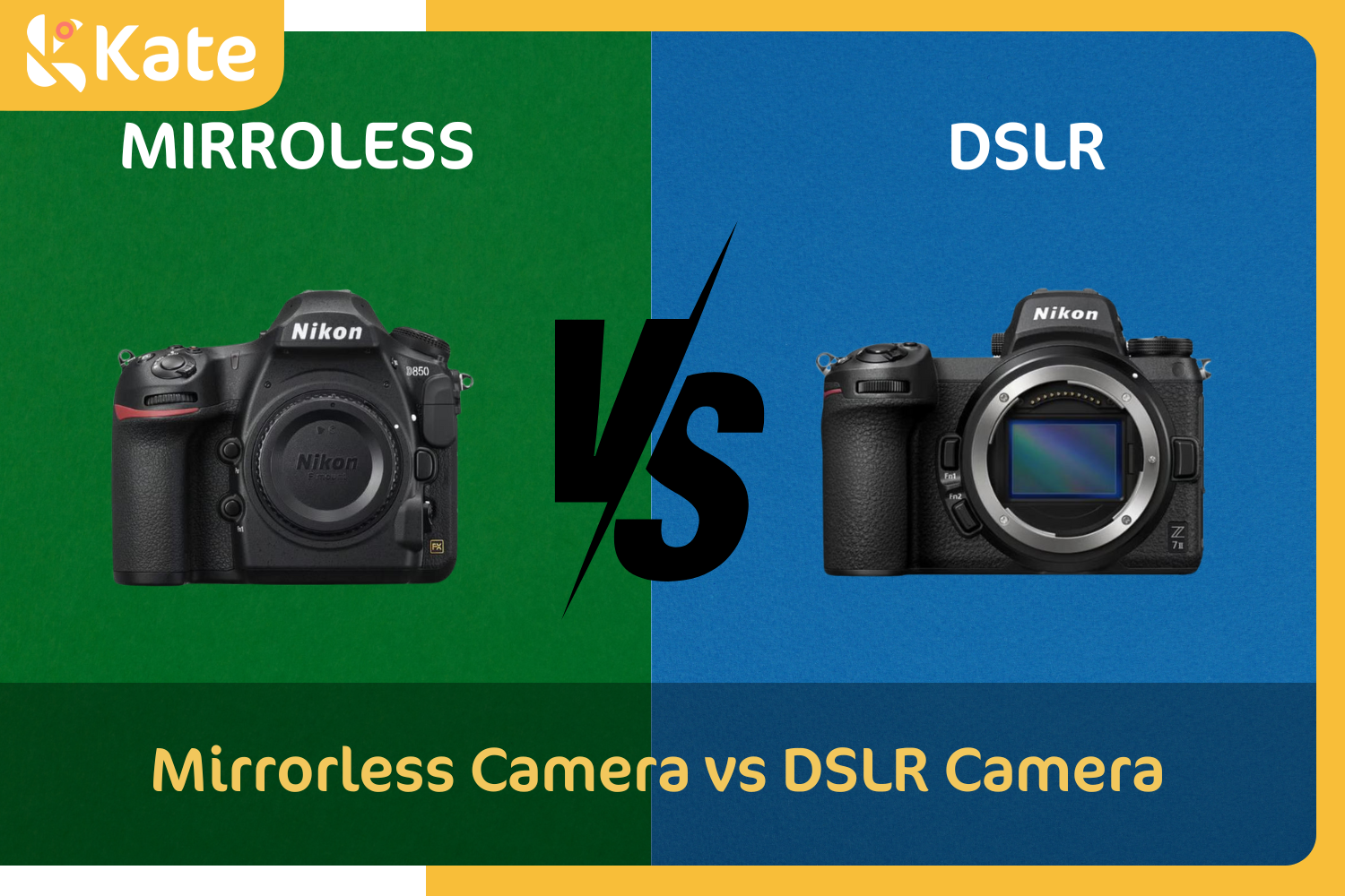 Mirrorless Vs Dslr Cameras Whats The Difference
