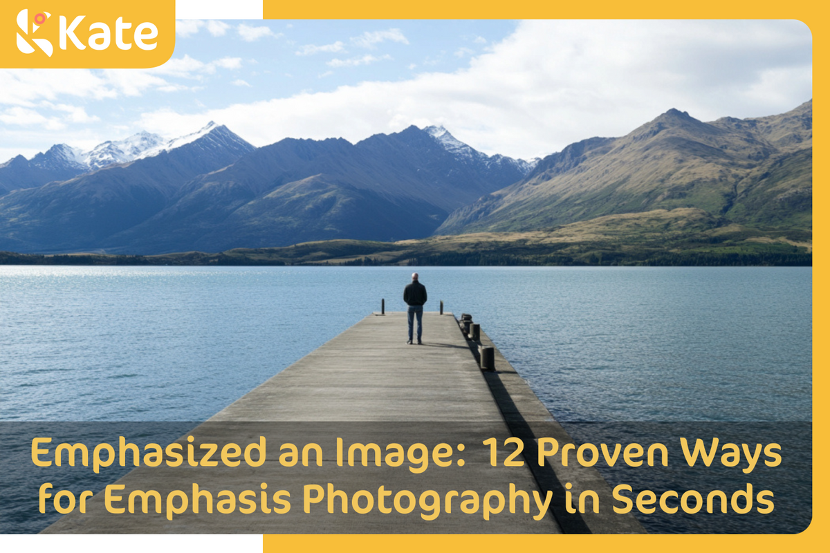 Emphatically Visual Emphasized an Image: 12 Proven Ways for Emphasis Photography in Second