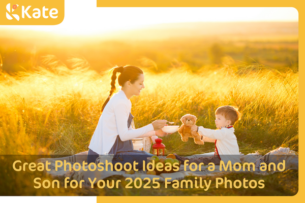 Great Photoshoot Ideas for a Mom and Son for Your 2025 Family Photos