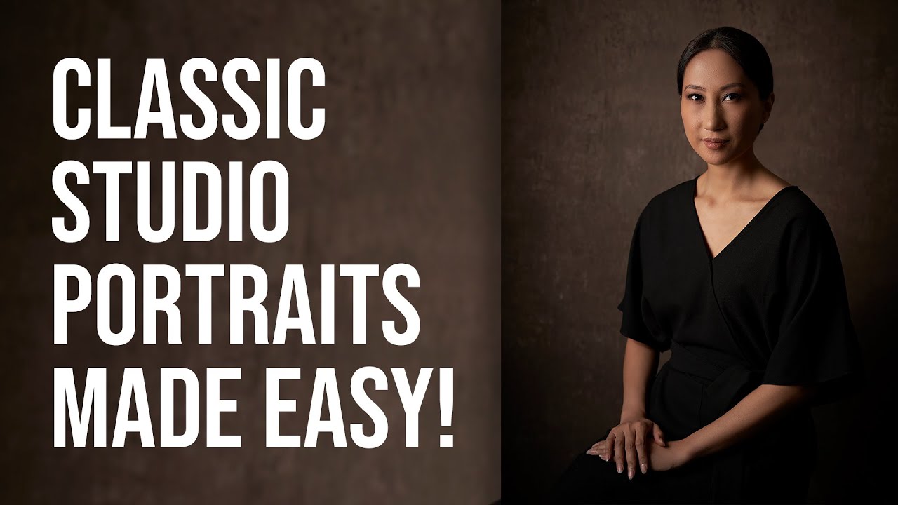 5 SIMPLE Steps to Photographing Classic Studio Portraits